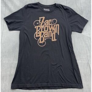 Zac Brown Band 2017 Welcome Home Tour Concert Tshirt Black Womens Large